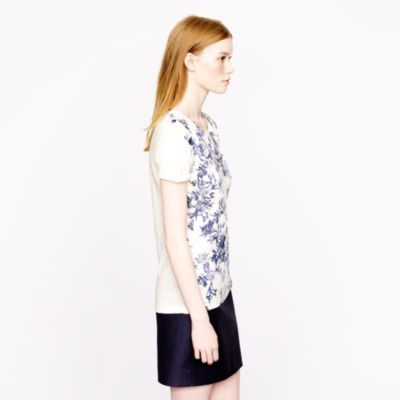 Midnight floral tee