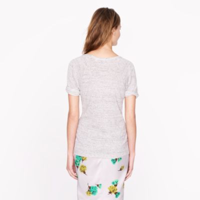 Fleece elbow-sleeve sweatshirt