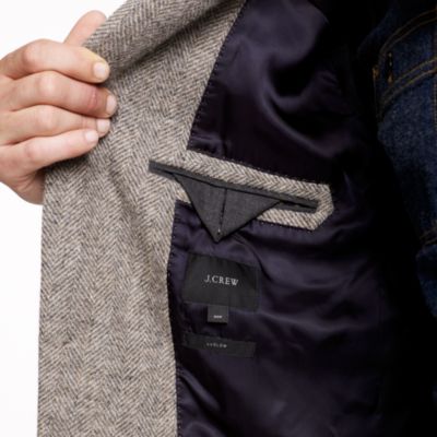 Ludlow sportcoat in herringbone English wool