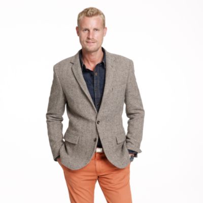 Ludlow sportcoat in herringbone English wool
