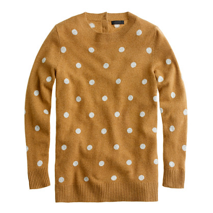 Collection cashmere polka-dot sweater