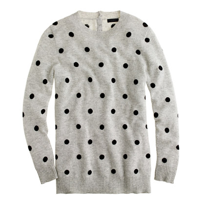 Collection cashmere polka-dot sweater