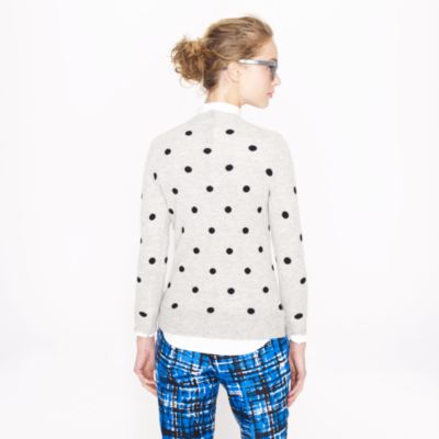 Collection cashmere polka-dot sweater