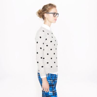 Collection cashmere polka-dot sweater