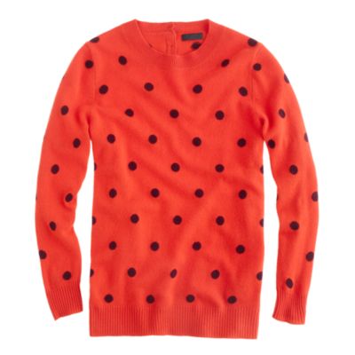 Collection cashmere polka-dot sweater