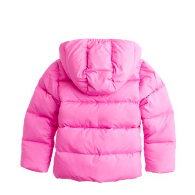 Girls' short puffer