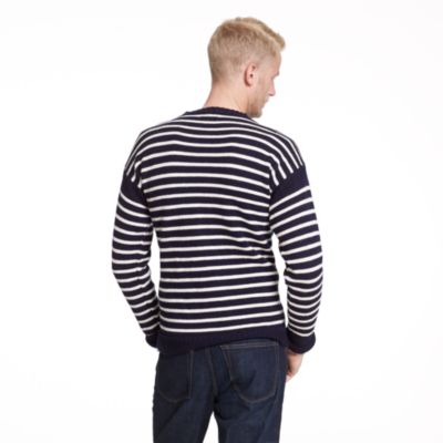Wallace & Barnes striped Guernsey sweater