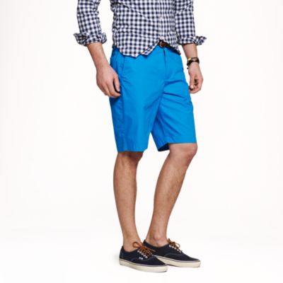 11" club short in lightweight chino