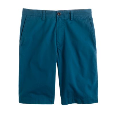11" club short in lightweight chino