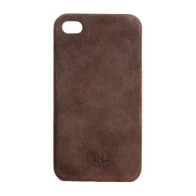 Suede iPhone 4 case