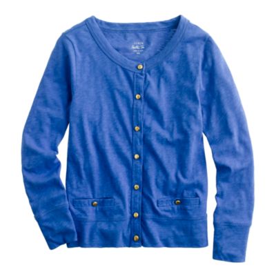 Painter crewneck cardigan
