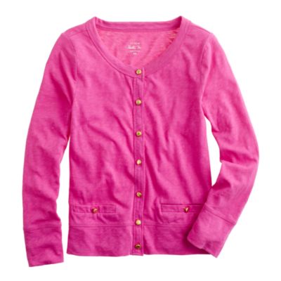 Painter crewneck cardigan