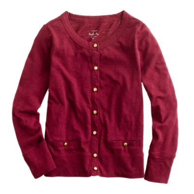 Painter crewneck cardigan
