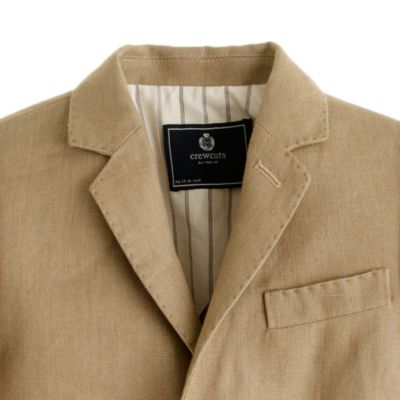 Boys' sportcoat in linen