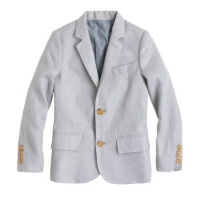 Boys' Ludlow suit jacket in linen