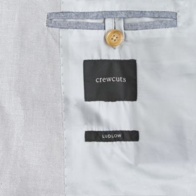 Boys' Ludlow suit jacket in linen