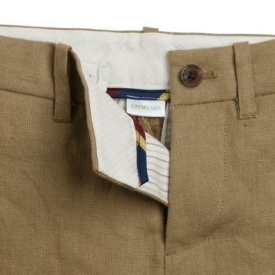 Boys' suit pant in linen