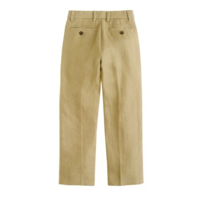 Boys' suit pant in linen