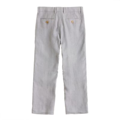 Boys' Ludlow suit pant in linen