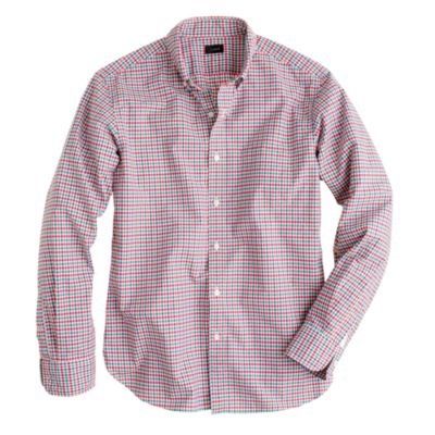 Secret Wash shirt in multicolor check