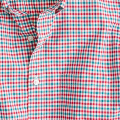 Secret Wash shirt in multicolor check