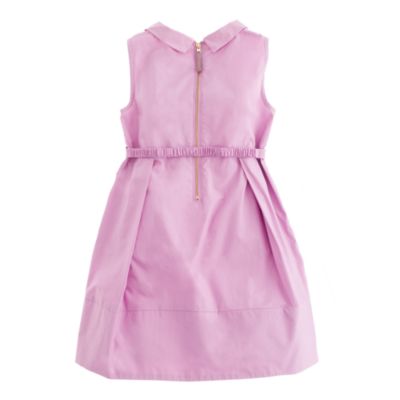 Girls' retro bow dress