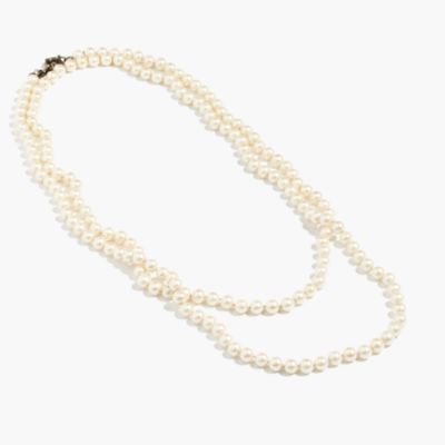 Collection opera-length pearl necklace