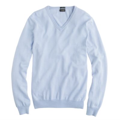Slim merino V-neck sweater