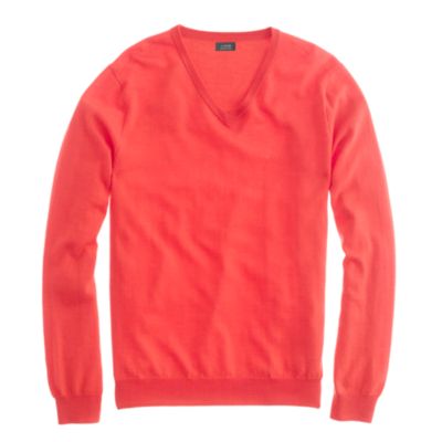 Slim merino V-neck sweater