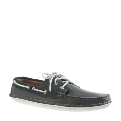 Quoddy&reg; for J.Crew leather and suede boat shoes