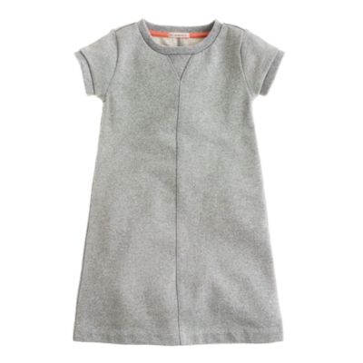 Girls' sparkle sweatshirt dress
