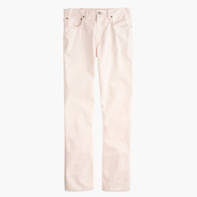 Slim-straight jean in rinsed wheat