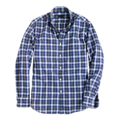 Secret Wash shirt in vintage navy check