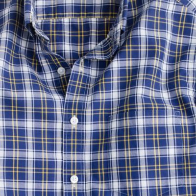Secret Wash shirt in vintage navy check