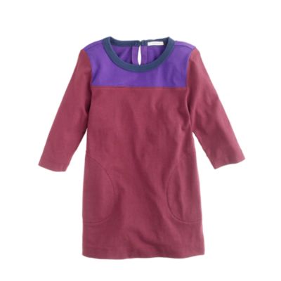 Girls' colorblock tunic