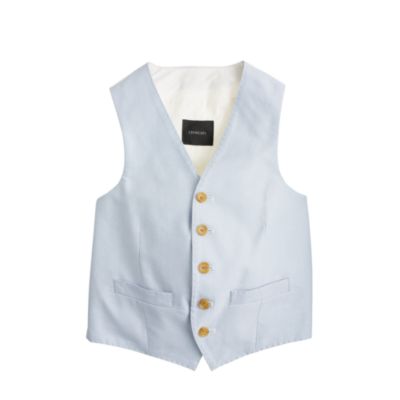 Boys' Ludlow suit vest in oxford cloth