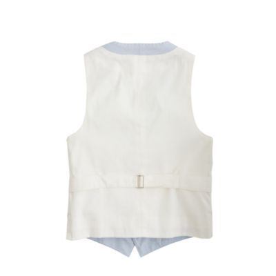 Boys' Ludlow suit vest in oxford cloth