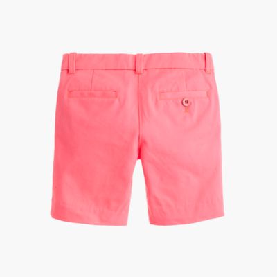 Girls' chino bermuda short