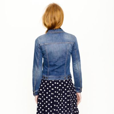 Stretch denim jacket