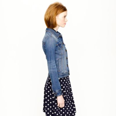 Stretch denim jacket