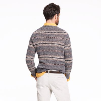 Lambswool Glencoe Fair Isle sweater