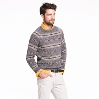 Lambswool Glencoe Fair Isle sweater
