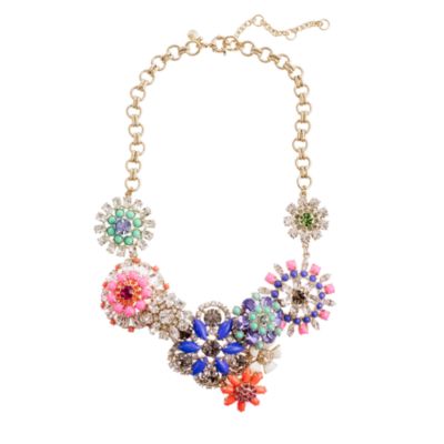 Flower lattice necklace