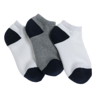 Boys' sport ankle socks three-pack