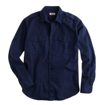 Wallace & Barnes herringbone shirt