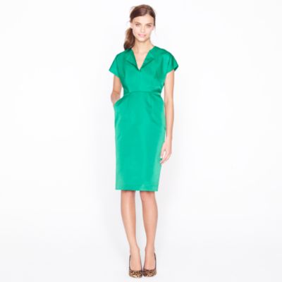 Collection duchesse satin dolman dress