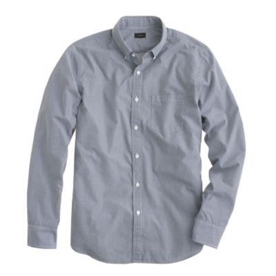 Secret Wash shirt in small gingham