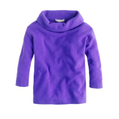 Girls' cashmere popover