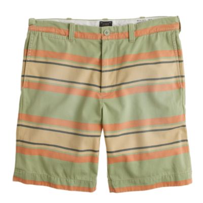 9" Stanton short in awning stripe