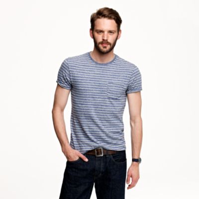 Slim Flagstone tee in stripe